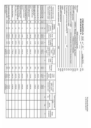 образец счет фактуры от магазина стройматериалов в москве